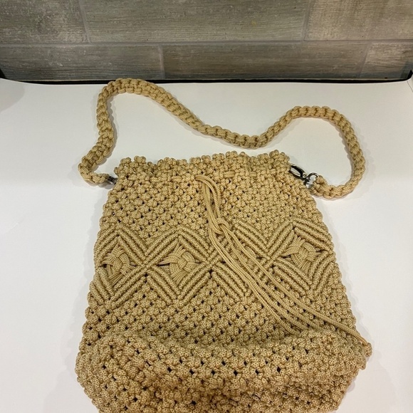 Macrame Purse- Boho Chic - Picture 2 of 7